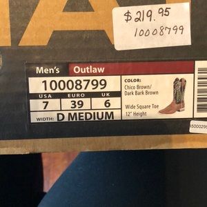 Brand new Ariat men’s boots